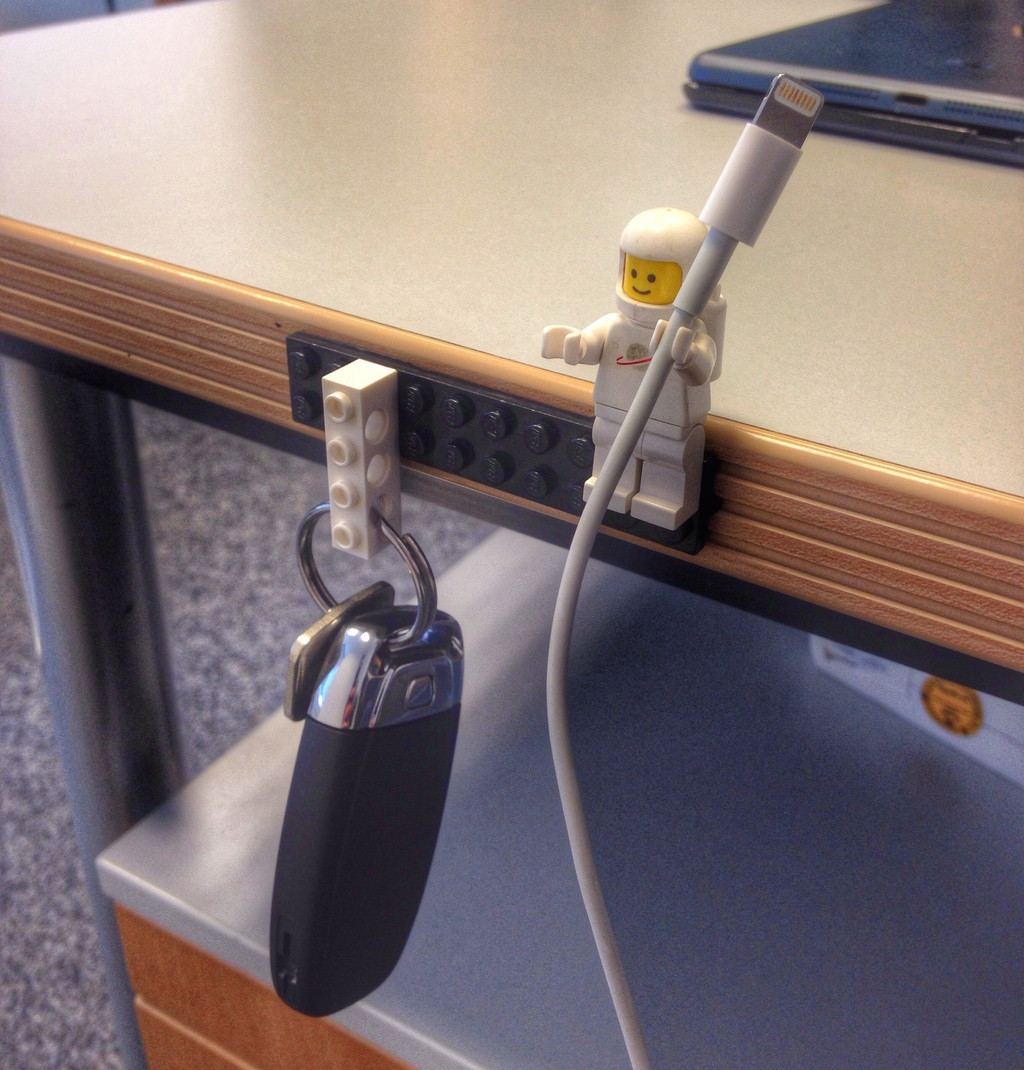 Lego key and cable holder!